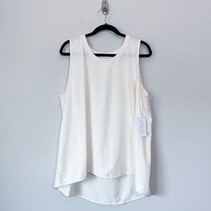 Stylus Cream Sleeveless Blouse